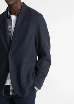 Italian Splittable Wool-Blend Blazer