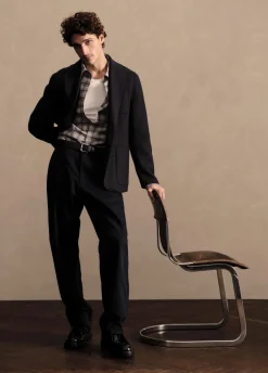 Italian Splittable Wool-Blend Blazer