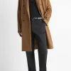 Italian Wool-Blend Double-Breasted Coat