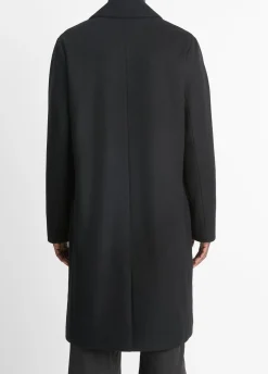 Italian Wool-Blend Double-Breasted Coat