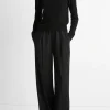 Italian Wool-Blend Easy Pull-On Pant