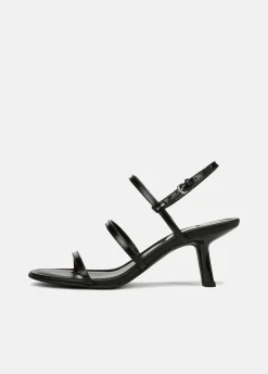 Josie Leather Strappy Heeled Sandal