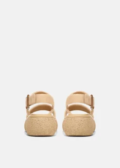 Laguna Suede Leather Platform Sandal