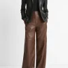 Leather Shrunken Blazer