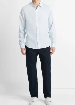 Linen Long-Sleeve Shirt