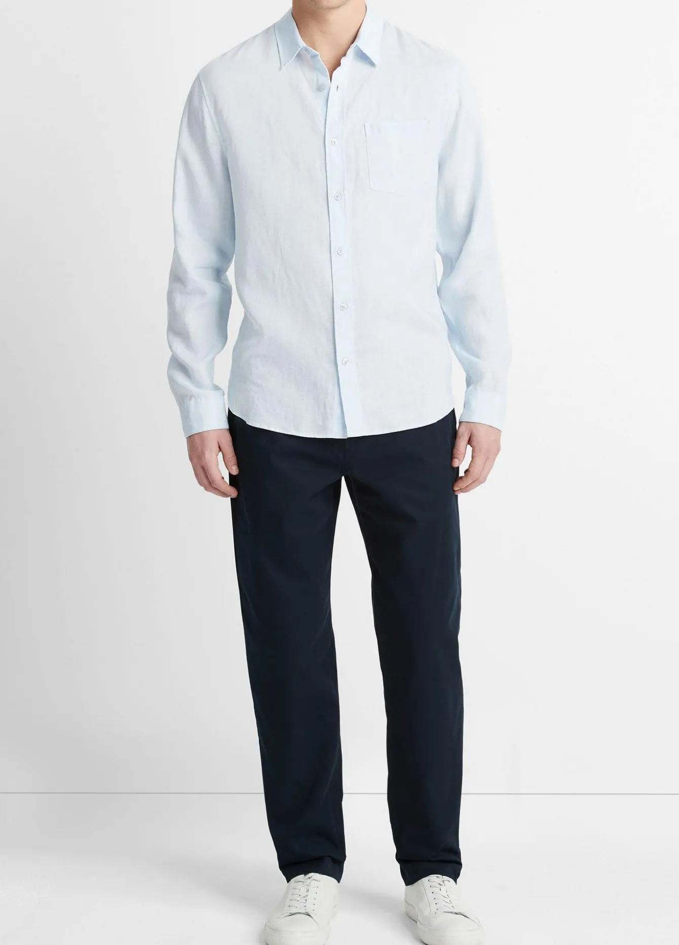Linen Long-Sleeve Shirt