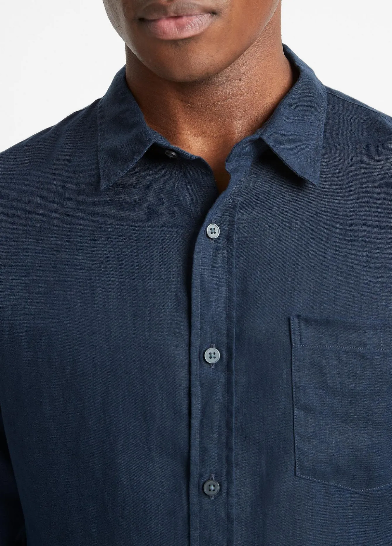 Linen Long-Sleeve Shirt