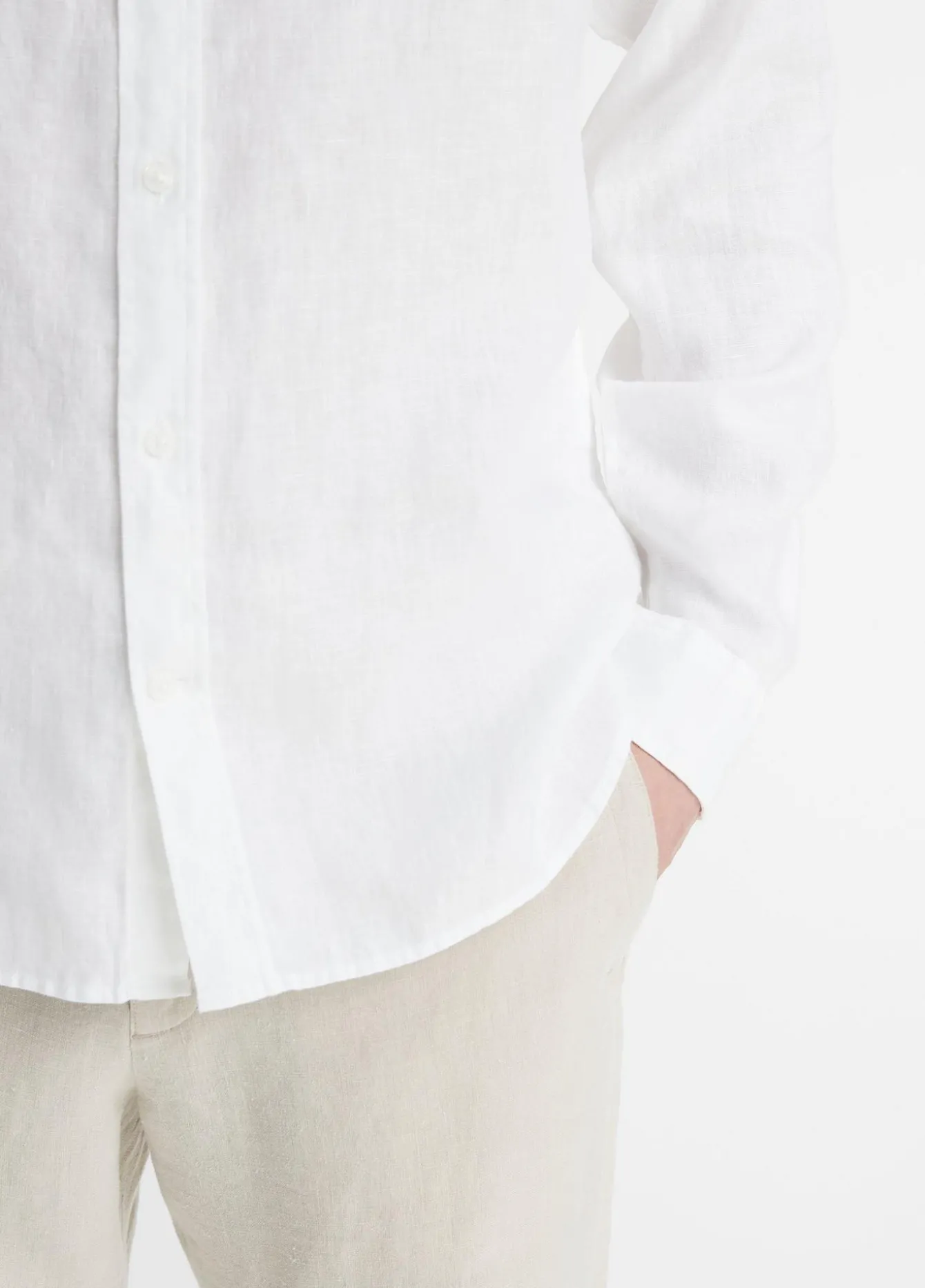 Linen Long-Sleeve Shirt