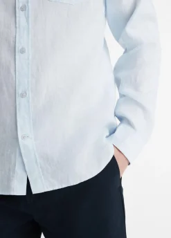 Linen Long-Sleeve Shirt