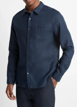 Linen Long-Sleeve Shirt