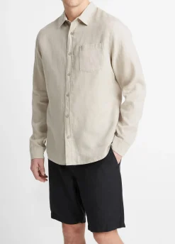 Linen Long-Sleeve Shirt