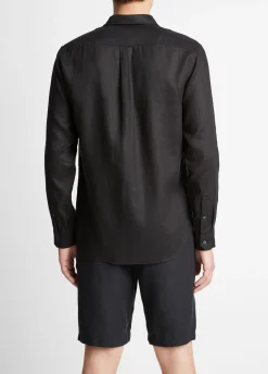 Linen Long-Sleeve Shirt