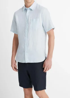 Linen Short-Sleeve Shirt