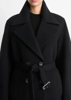 Lofty Italian Wool-Blend Belted Jacket