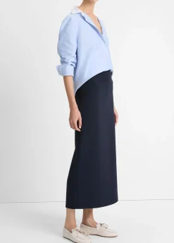 Long Pencil Skirt