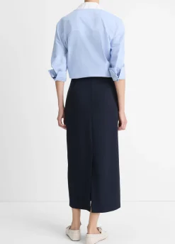 Long Pencil Skirt