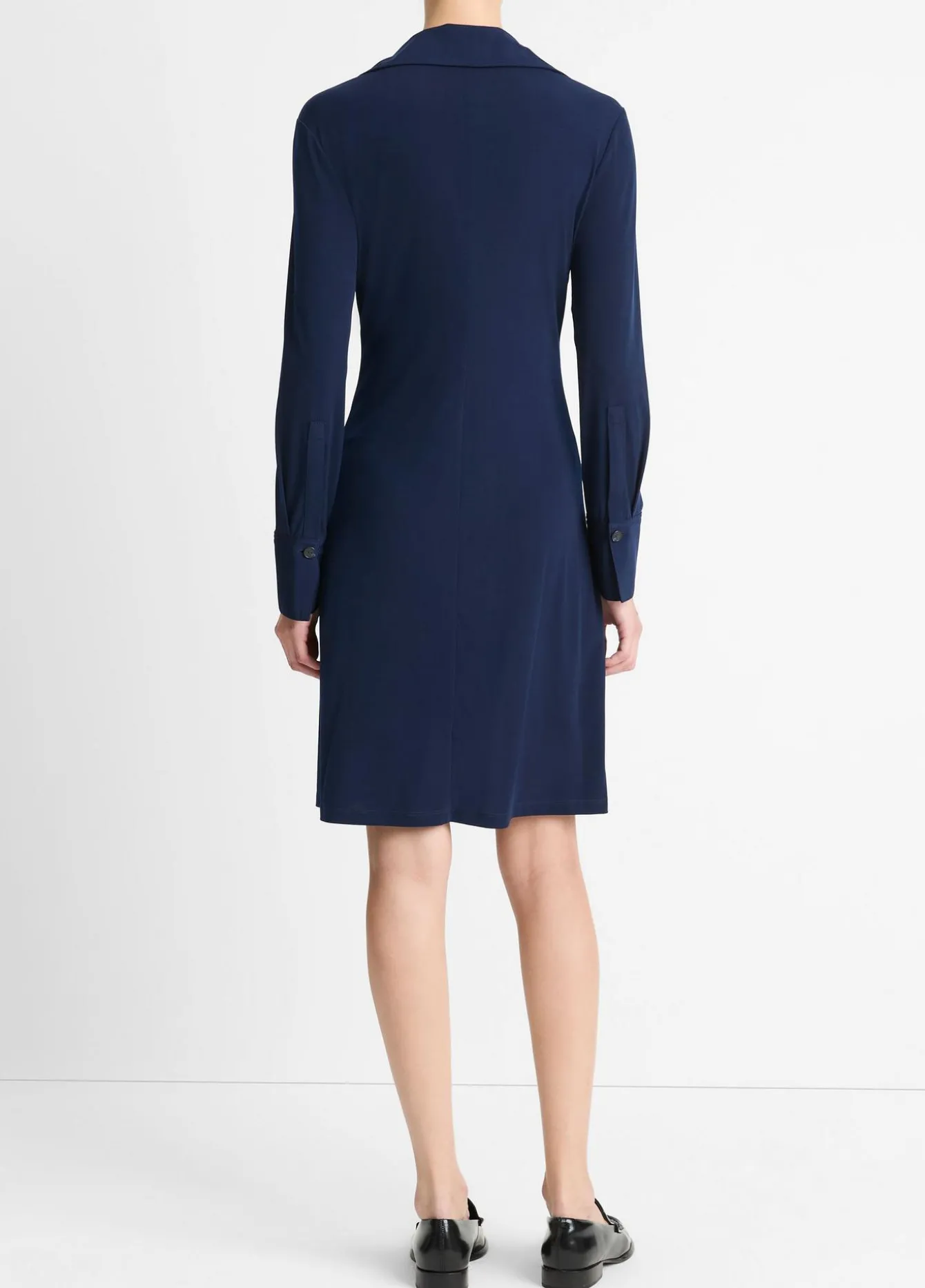 Long-Sleeve Polo Dress