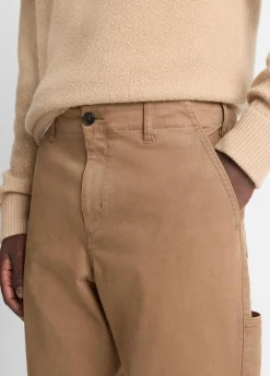 Louie Relaxed Garment Dye Cotton Utility Pant