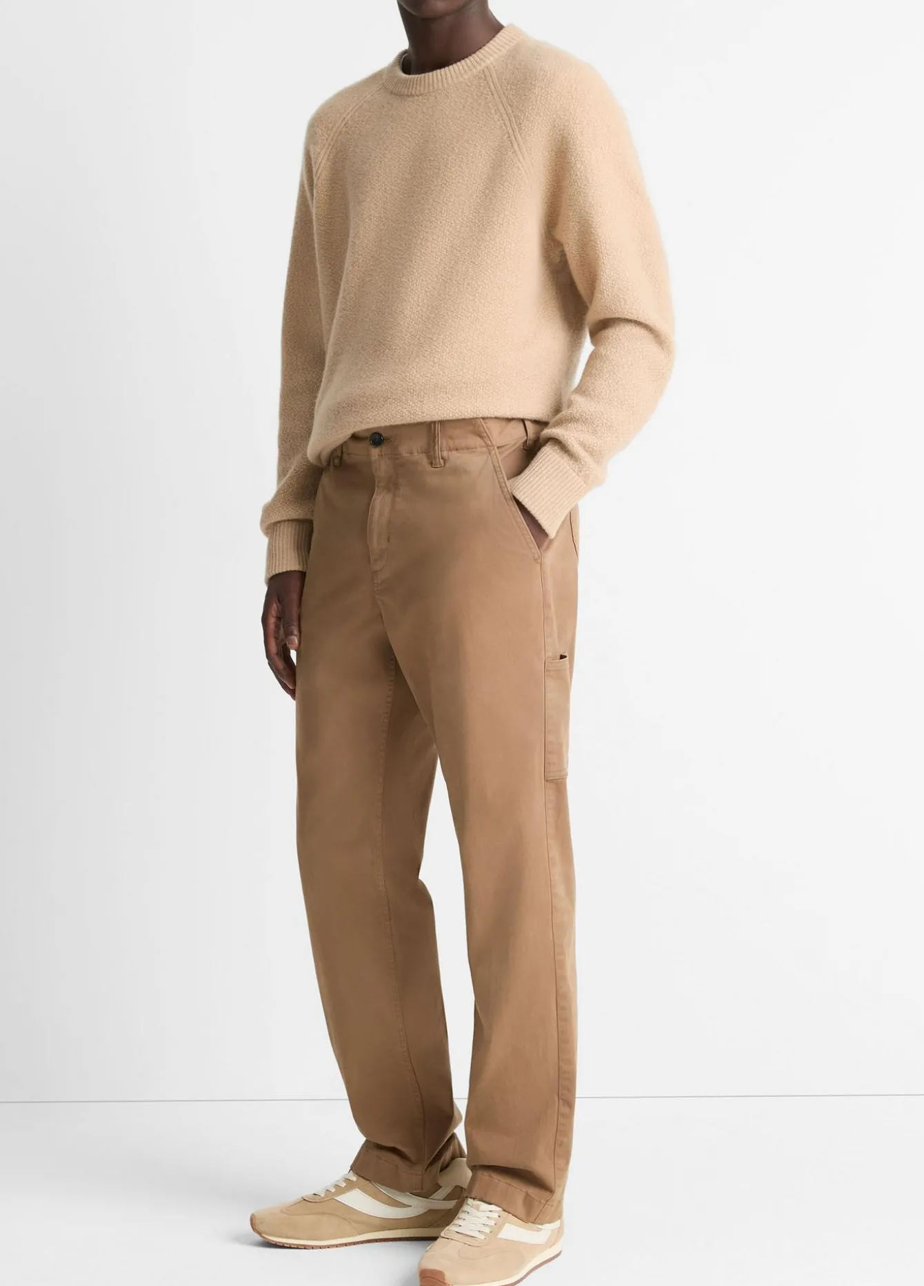 Louie Relaxed Garment Dye Cotton Utility Pant