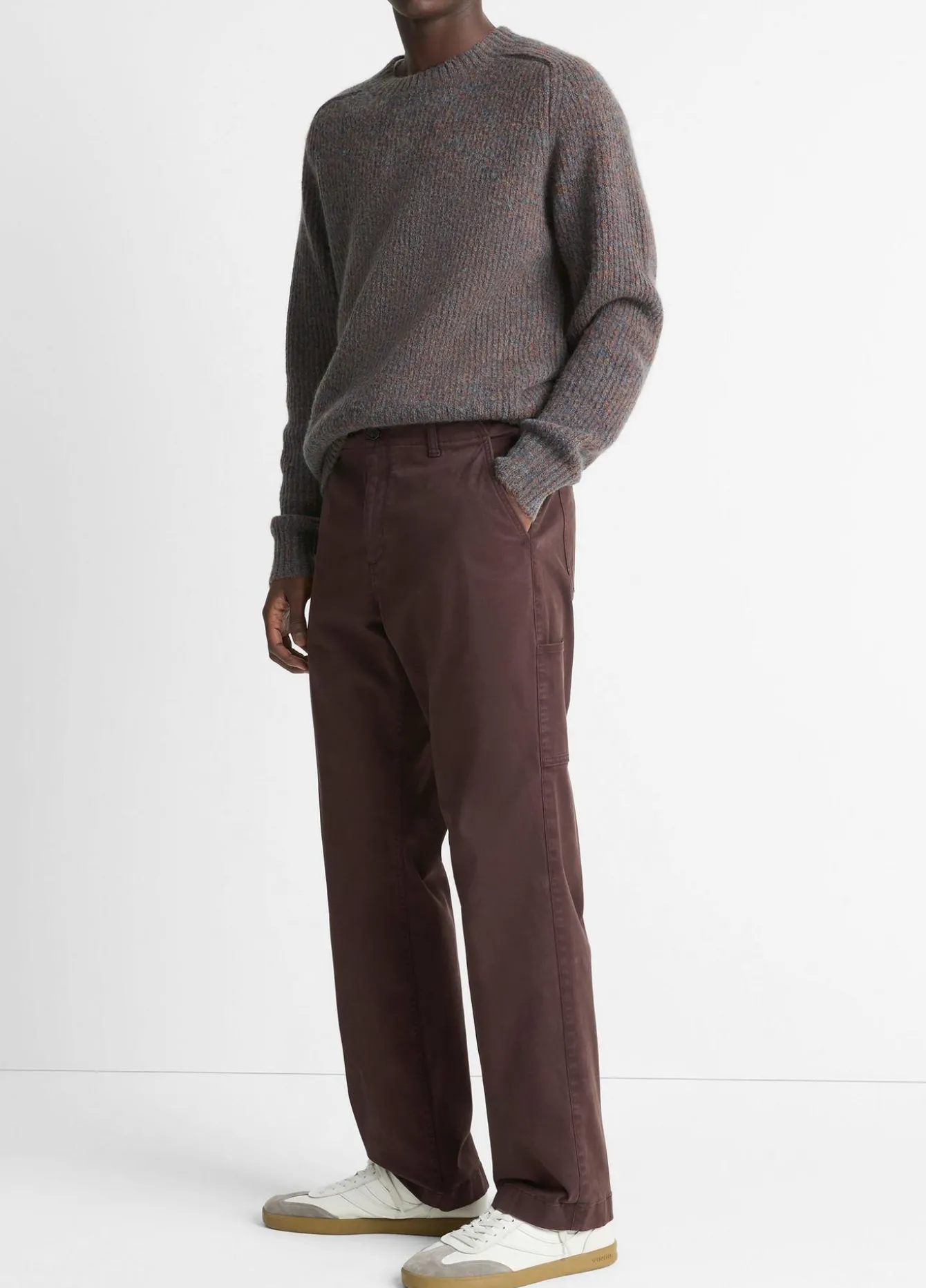Louie Relaxed Garment Dye Cotton Utility Pant