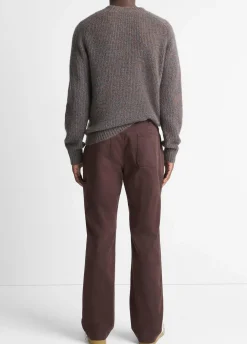 Louie Relaxed Garment Dye Cotton Utility Pant