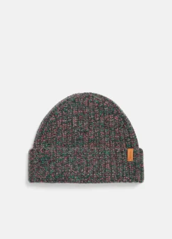 Marl Cashmere Chunky-Knit Beanie
