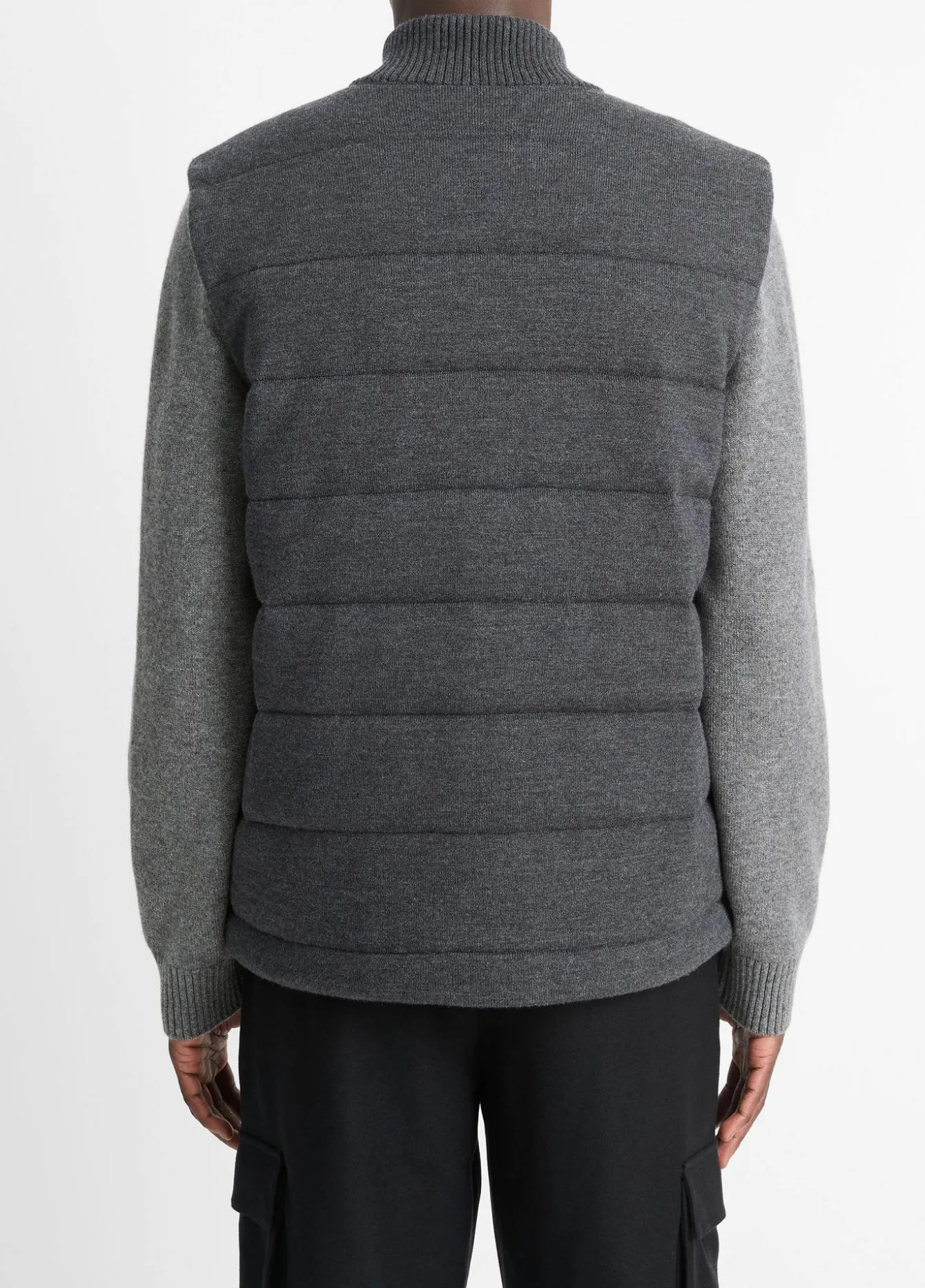 Merino Wool Full-Zip Vest
