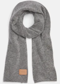 Merino Wool-Blend Bouclé Oversized Scarf