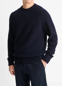 Micro-Bouclé Wool-Cashmere Sweater