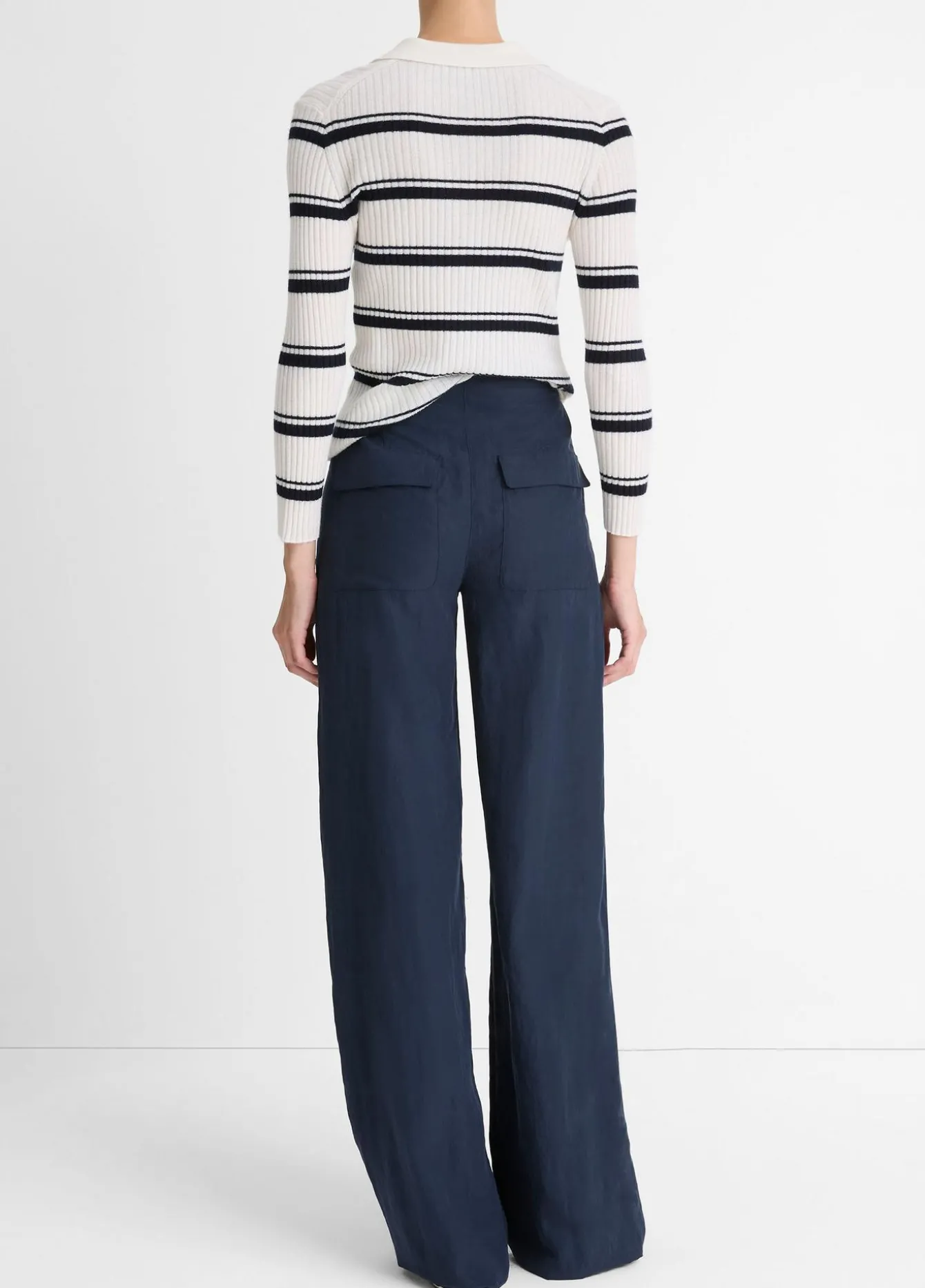 Mid-Rise Utility Drawstring Pant