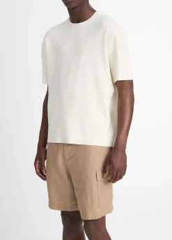 Milano Short-Sleeve Crew Neck Sweater