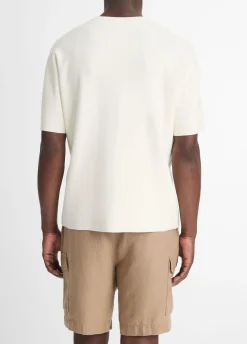 Milano Short-Sleeve Crew Neck Sweater