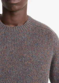 Mouliné-Mix Crew Neck Sweater