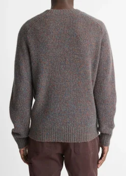 Mouliné-Mix Crew Neck Sweater