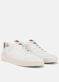 Peyton Leather Lace-Up Sneaker