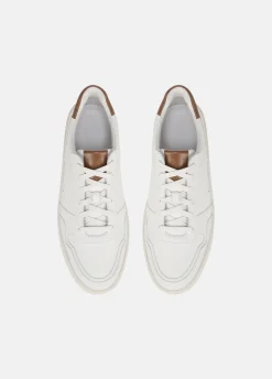 Peyton Leather Lace-Up Sneaker