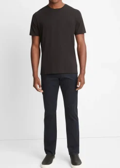 Pima Cotton Crew Neck T-Shirt