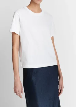 Pima Cotton Crew Neck T-Shirt