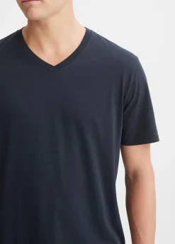 Pima Cotton V-Neck T-Shirt