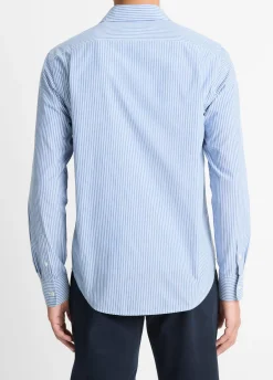 Playa Cotton Poplin Stripe Shirt