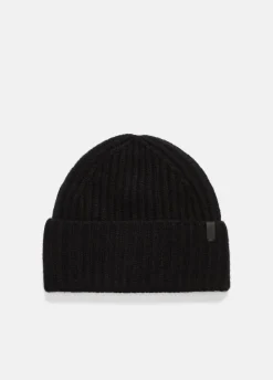 Plush Cashmere Chunky-Knit Beanie