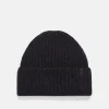 Plush Cashmere Chunky-Knit Beanie
