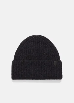 Plush Cashmere Chunky-Knit Beanie