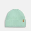 Plush Cashmere Chunky-Knit Beanie