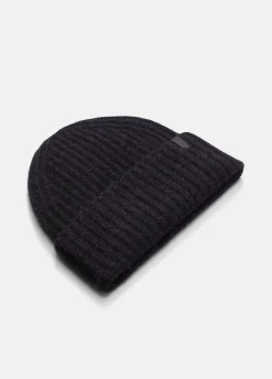 Plush Cashmere Chunky-Knit Beanie