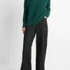 Plush Cashmere Funnel Neck Sweater
