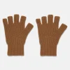 Plush Cashmere Rib-Knit Fingerless Glove