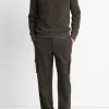 Plush Cashmere Thermal Crew Neck Sweater