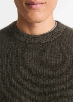 Plush Cashmere Thermal Crew Neck Sweater