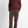 Plush Cashmere Thermal Johnny-Collar Sweater
